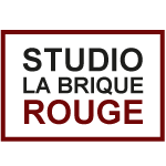 Logo studio la brique rouge