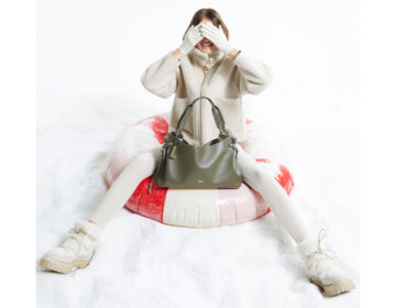 LANCEL, un hiver en clair-obscur, entre jeu et élégance